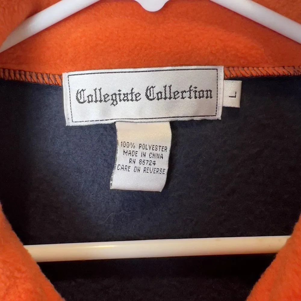 Auburn University Collegiate Collection Size L‎ Half-Zip Pullover Polar Fleece